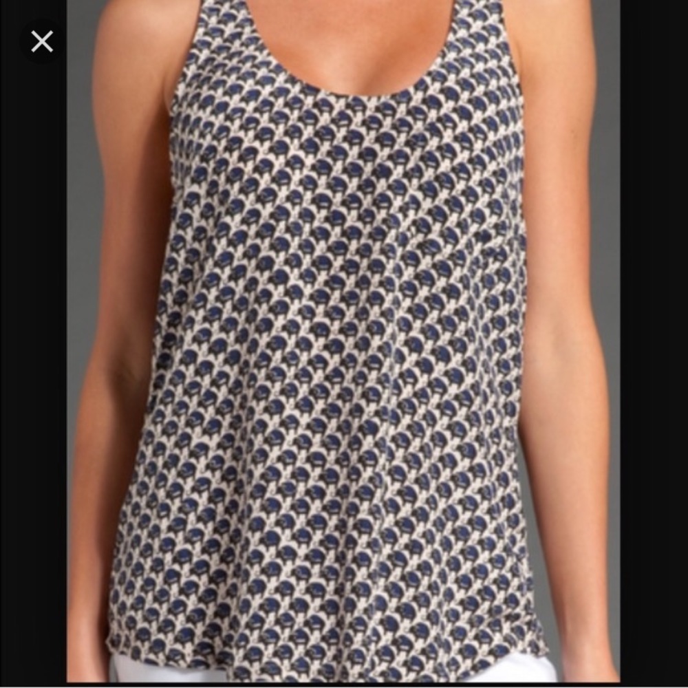 Like new! Joie elephant racer back silk tank top